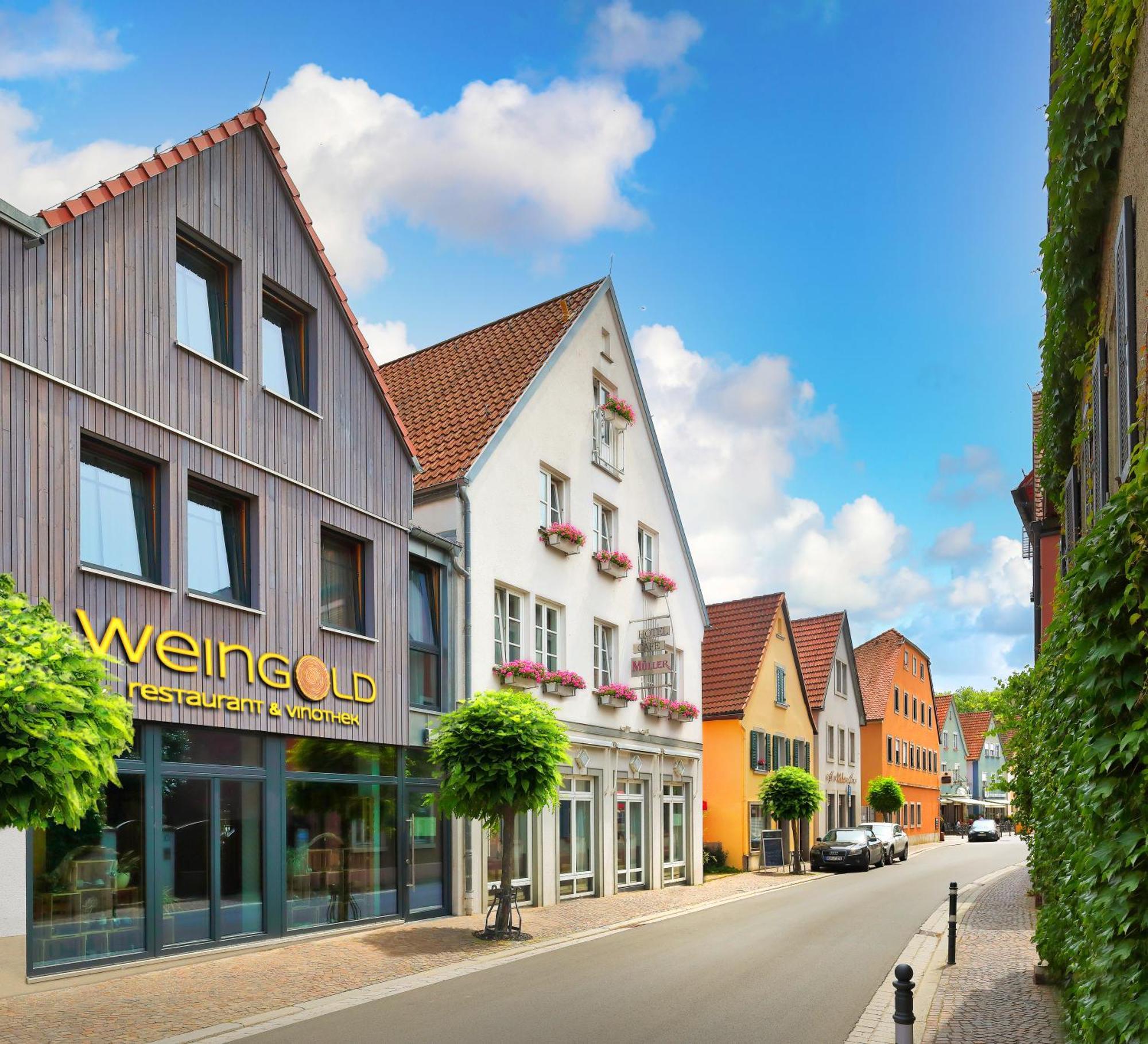 Hotel Mueller Cafe & Wein - Mondholzhotel Veitshochheim Luaran gambar
