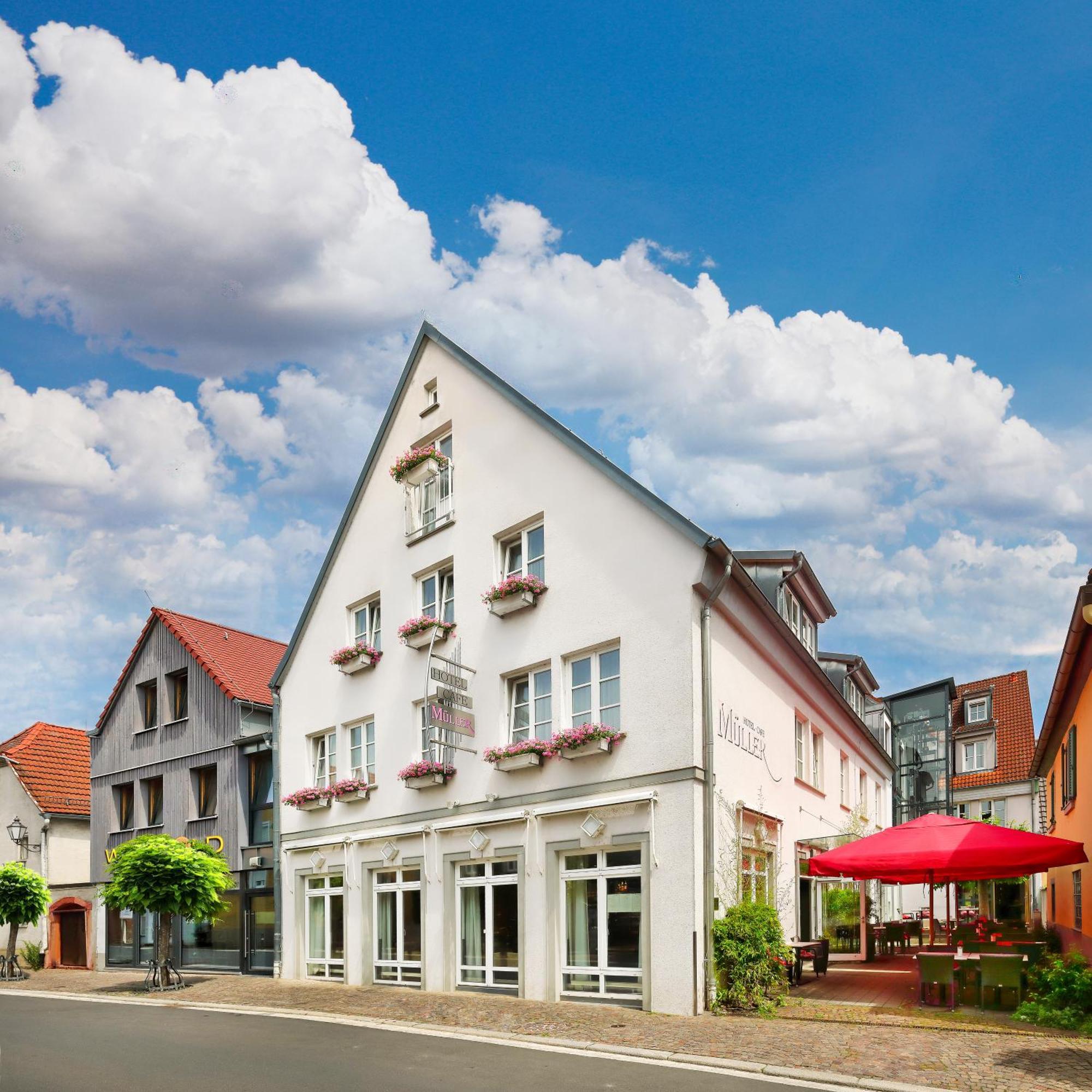 Hotel Mueller Cafe & Wein - Mondholzhotel Veitshochheim Luaran gambar